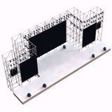 图片 圆盘舞台架系统